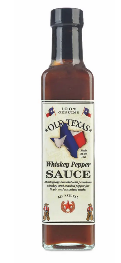 Old Texas Whiskey Pepper Steak Sauce 250ml