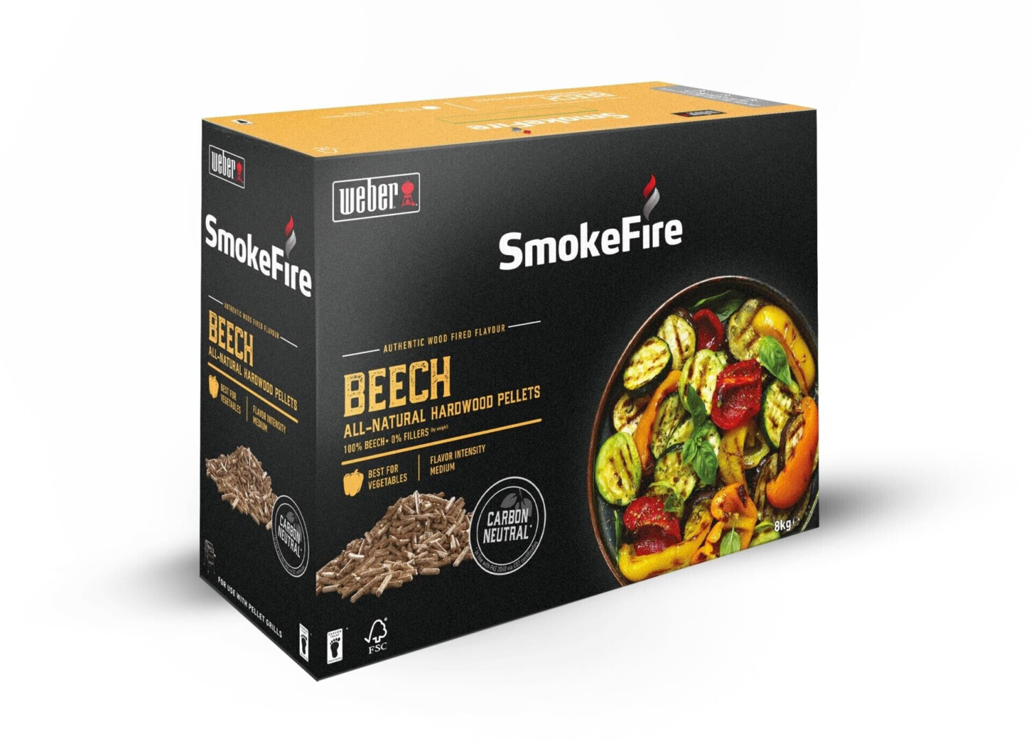SmokeFire Holzpellets Buche - 8 kg, FSC