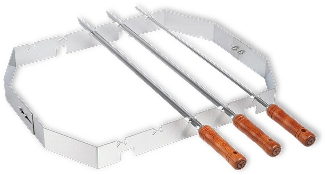 Churrasco BBQ Set für Smokin' PizzarRing 57 cm