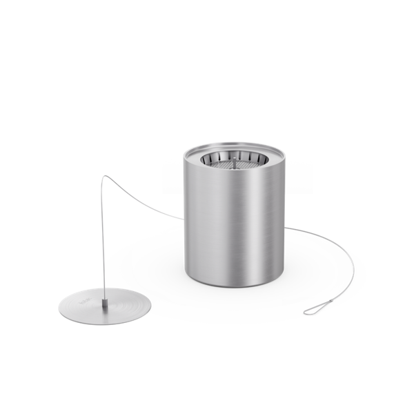 SPIN 900 Bio-Burner mit Eco-Ring und Löschdeckel