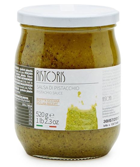 Salsa di Pistacchio Pistaziensauce sizilianschies Rezept 520g Glas