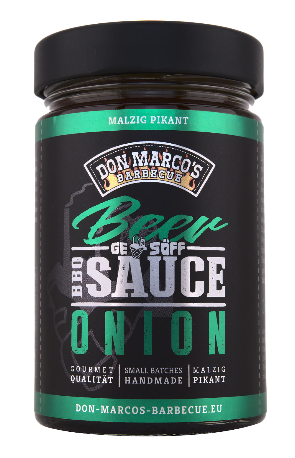 Beer & Onion BBQ Sauce 260ml Glas