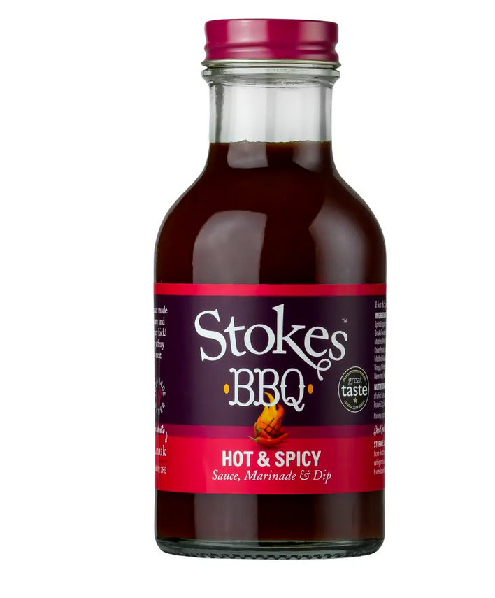 Stokes BBQ Sauce Hot & Spicy 267ml