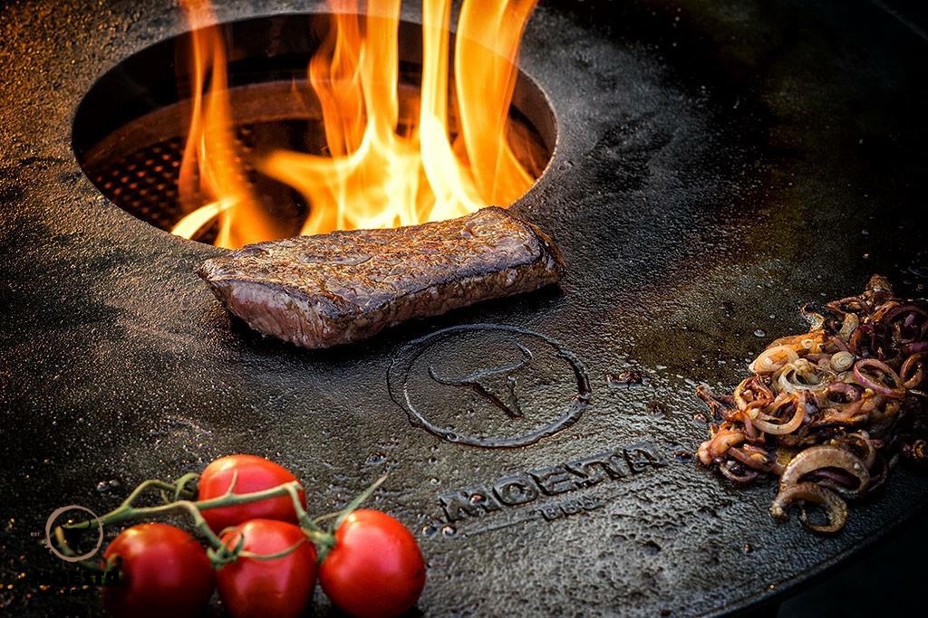 BBQ-Disk Feuerplatte einzeln - aus Gusseisen