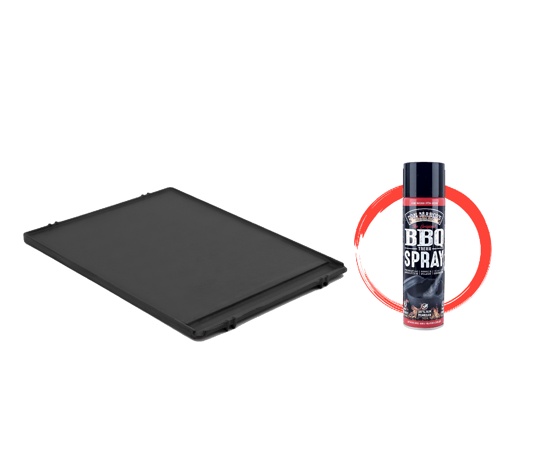 Gussplatte Monarch™ Serie, Royal™ Serie inkl. BBQ Öl-Pflegespray -SMMER-SALE-