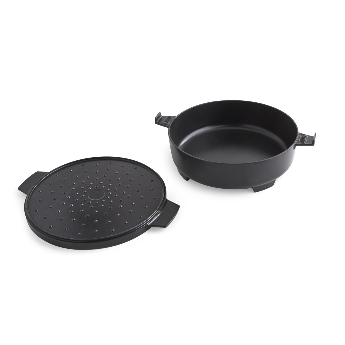 CRAFTED 2in1 Dutch Oven - Gourmet BBQ System, und Pfanne