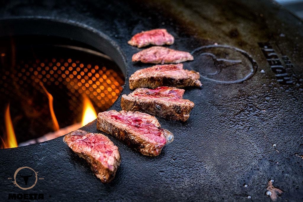 BBQ-Disk Feuerplatte Set inkl. Höhenversteller