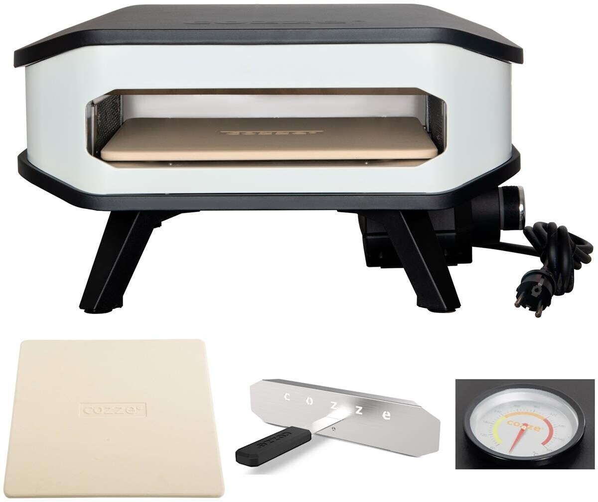 13 Pizzaofen mit Pizzastein elektrisch 2200 Watt