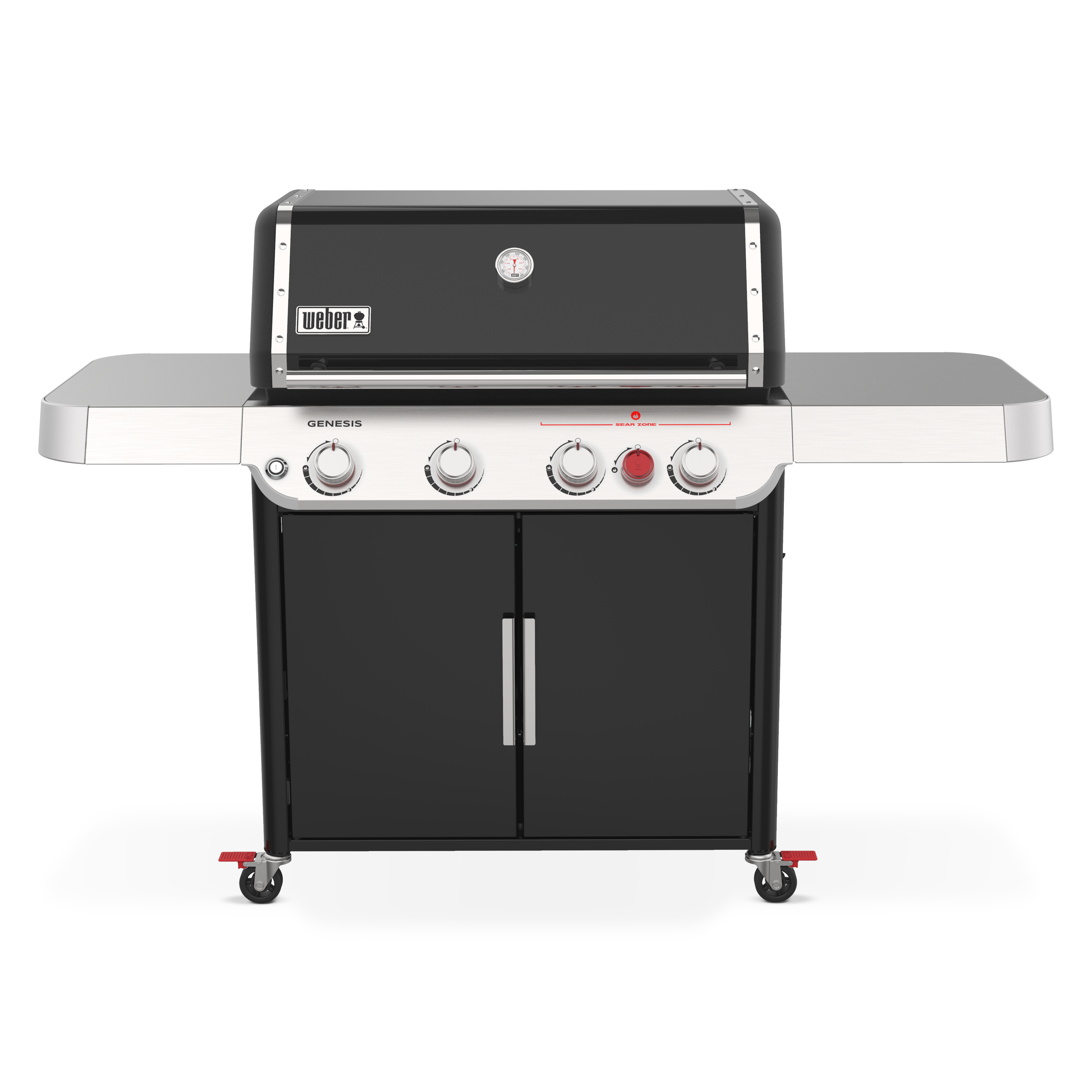 Genesis E-425S Gasgrill inkl. Weber Crafted Plancha + Plancha Tool Set 3 tlg. 