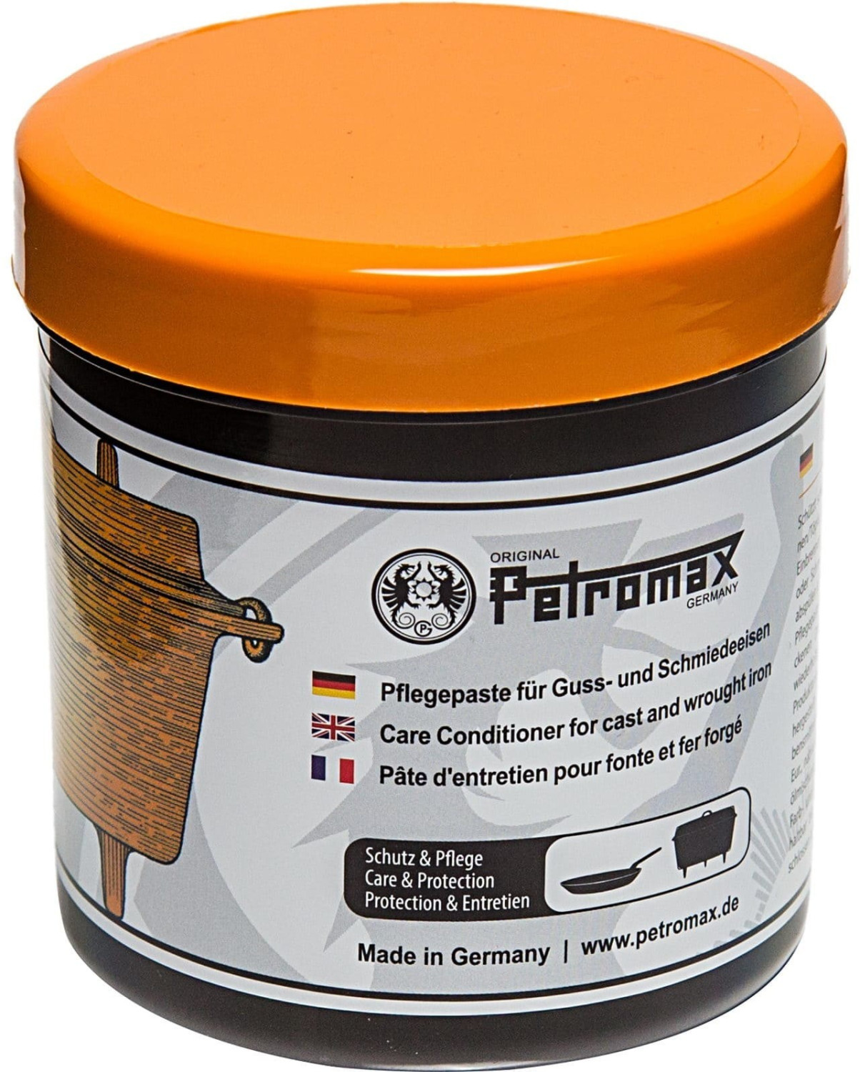 Petromax Einbrenn- und Pflegepaste 200ml für Feuertöpfe/Dutch Oven